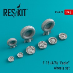 1/48 McDonnell Douglas F-15 A/B Eagle Wheels for GWH/Academy/Monogram/Italeri/Tamiya