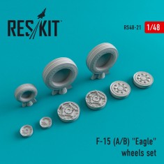 1/48 McDonnell Douglas F-15 E/I/K Strike Eagle Wheels for GWH/Academy/Italeri/Revell kits