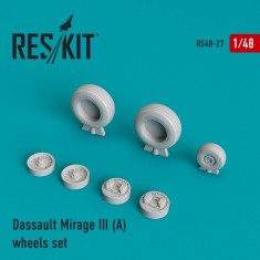 1/48 Dassault Mirage III (A) Wheels for Heller kits