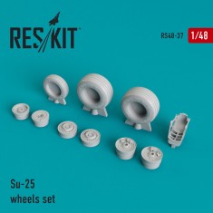 1/48 Su-25 Wheels for Smer/KP kits