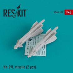 1/48 Su-17/25/24/34/30/39/MiG-27/Yak-130/Mirage F.1 Kh-29L (AS-14A 'Kedge) Missile (2pcs)