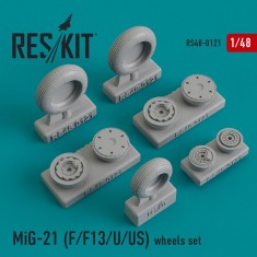 1/48 MiG-21 (F/F13/U/US) Wheels set for Trumpeter kits