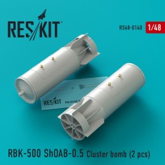 1/48 Su-17/22/24/25/34 / RBK-500 ShOAB-0.5 Cluster Bomb (2 pcs)