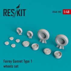 1/48 Fairey Gannet Type 1 Wheels set for Classic Airframes kits