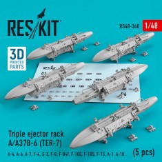 1/48 Triple Ejector Rack A/A37B-6 (TER-7) (5pcs)