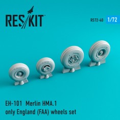1/72 EH-101 Merlin HMA.1 only England (FAA) Wheels for Italeri/Revell kits