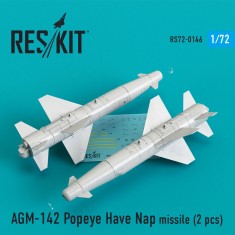1/72 F-4/15/16/111 AGM-142 Popeye Have Nap Missile (2 pcs)
