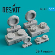 1/72 Sukhoi Su-7 Wheels for Model Svit kits