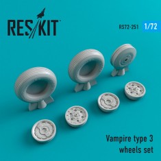 1/72 Vampire Type 3 Wheels set