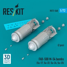 1/72 FAB-500 M-54 Bombs (2pcs) for Su-17/Su-22/Su-24/Su-25