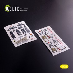 1/32 F-4J Phantom II Interior 3D Decals for Tamiya kit