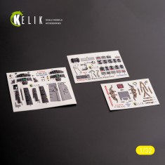 1/32 F-104 A/C Interior 3D Decals for Italeri kit