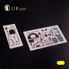 1/32 Spitfire Mk VIII Interior 3D Decals for Tamiya kit