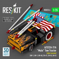 1/35 A/S32A-31A  Mule Tow Tractor (short version)