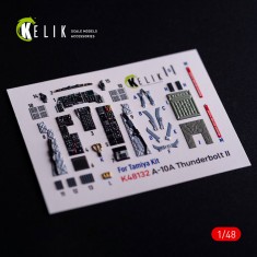 1/48 A-10A Thunderbolt II Interior 3D Decals for Tamiya kit