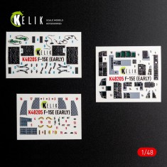 1/48 F-15E Strike Eagle Early Interior 3D Decal for Great Wall Hobby Kit