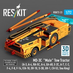 1/72 MD-3C Mule Tow Tractor for A-3/4/6/7RA-5C/EA-6B/E-2C/C-2/F-4/F-8/F-14