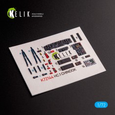 1/48 HC.1 Chinook Interior 3D Decals for Airfix kit