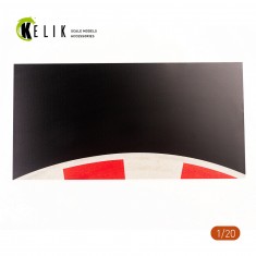 1/20 Miami Grand Prix Display Base (180 x 357mm Acrylic Base)