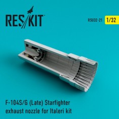 1/32 Lockheed F-104 Starfighter S/G Late Exhaust Nozzle for Italeri kits