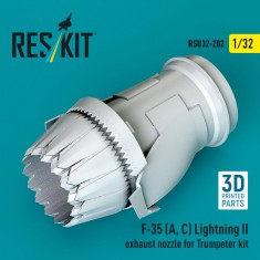 1/32 F-35 (A, C) Lightning II Exhaust Nozzle for Trumpeter kit