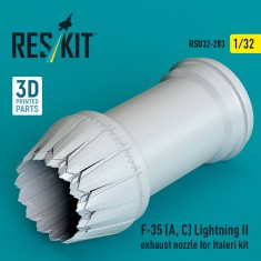 1/32 F-35 (A, C) Lightning II Exhaust Nozzle for Italeri kit