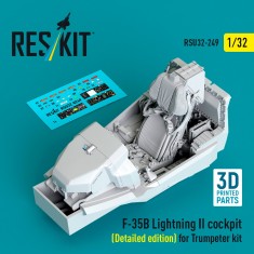 1/32 F-35B Lightning II Cockpit Detailed Edition for Trumpeter Kit