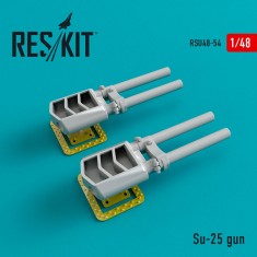 1/48 Sukhoi Su-25 Gun (2pcs) for KP/Kitty Hawk kits