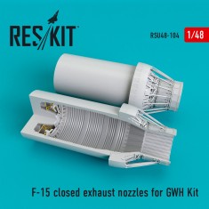 1/48 McDonnell Douglas F-15 Eagle Closed Exhaust Nozzles for GWH Kit