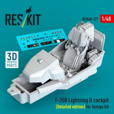 1/48 F-35B Lightning II Cockpit Detailed Edition for Tamiya Kit