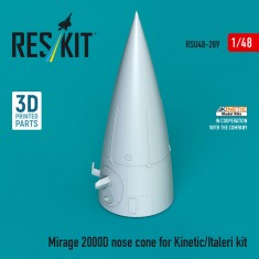 1/48 Mirage 2000D Nose Cone for Kinetic/Italeri Kit