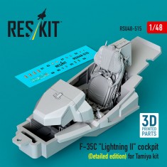 1/48 F-35C Lightning II Cockpit (Detailed edition) for Tamiya kit