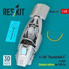 1/48 A-10A Thunderbolt II Cockpit (Detailed edition) for Great Wall Hobby kit