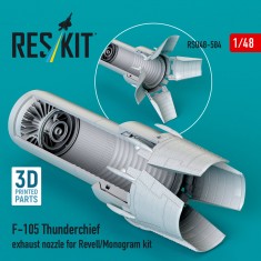 1/48 F-105 Thunderchief Exhaust Nozzle for Revell/Monogram kit