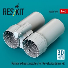 1/48 Rafale Exhaust Nozzles for Revell/Academy kit
