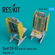 1/72 Seat CH-53/MH-53 with PE Safety Belts