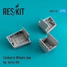 1/72 English Electric Canberra Wheels Bay for for Airfix kits