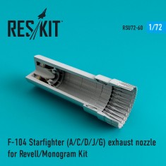 1/72 Lockheed F-104 Starfighter A/C/D/J/G Exhaust Nozzle for Revell/Monogram Kits
