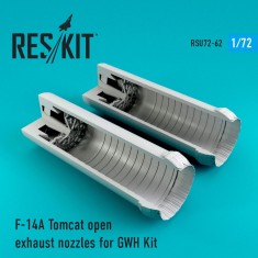 1/72 Grumman F-14A Tomcat Open Exhaust Nozzles for Great Wall Hobby Kits