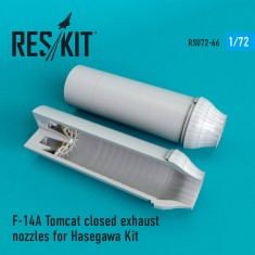1/72 Grumman F-14A Tomcat Closed Exhaust Nozzles for Hasegawa Kit