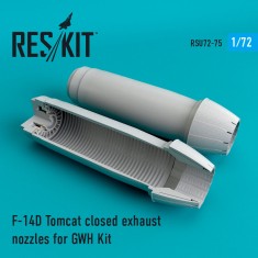1/72 Grumman F-14D Tomcat Closed Exhaust Nozzles for Great Wall Hobby Kits