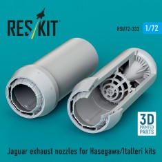 1/72 Jaguar Exhaust Nozzles for Hasegawa/Italleri kits