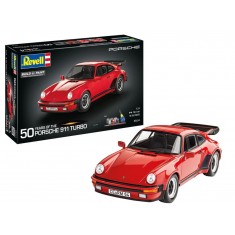 1/24 Gift Set Porsche 911 Turbo 50th Anniversary (kits, paints, tools)
