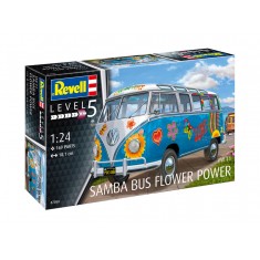 1/24 Volkswagen (VW) Samba T1 Bus "Flower Power"