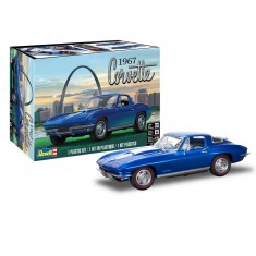 1/25 1967 Corvette Sting Ray Sport Coupe 2n1