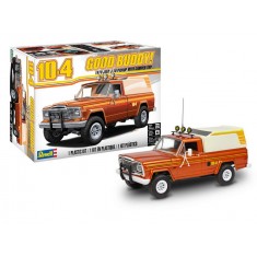 1/24 Jeep J-10 Pickup with Camper