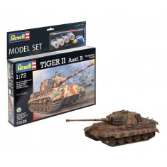 1/72 Tiger II Ausf. B w/Basic Colours, Adhesives, Brushes
