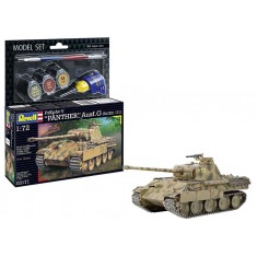 1/72 Panther Ausf. G Model Set (kit, glue, brush, paints)