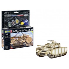 1/72 PzKpfw. IV Ausf.H Model Set (kit, glue, brush, paints)