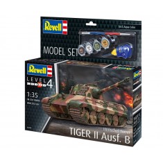 1/35 Tiger II Ausf. B Model Set (kit, glue, brush, paints)